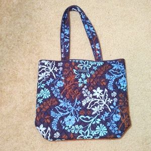 Very Bradley tote bag, Java Floral design